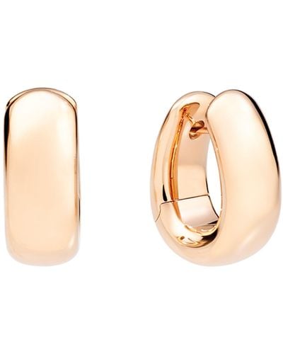 Pomellato Rose Gold Iconica Hoop Earrings - Metallic