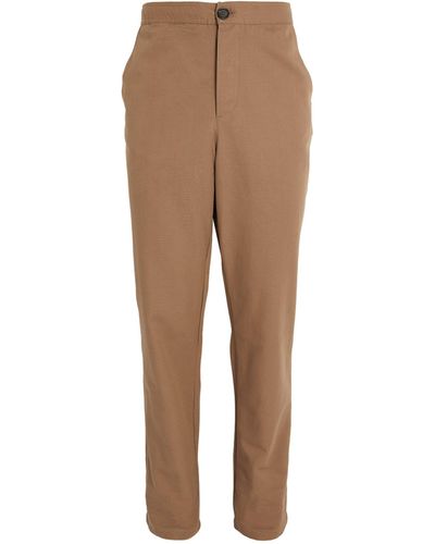 Oliver Spencer Cotton Trousers - Natural