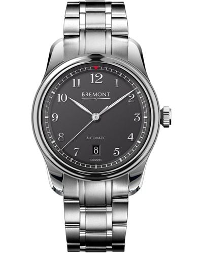 Bremont Stainless Steel Airco Mach 2 Watch 40mm - Grey