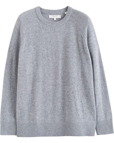 Chinti & Parker Cashmere Slouchy Sweater - Gray
