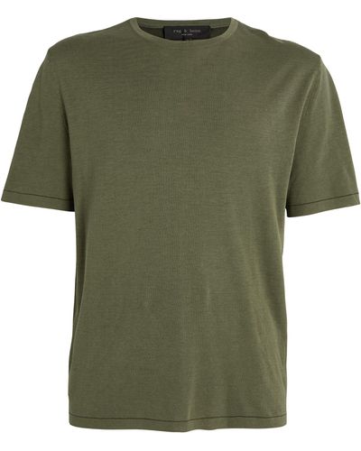Rag & Bone Double-faced Banks T-shirt - Green