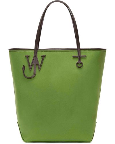 JW Anderson Anchor Double Strap Tote Bag - Green
