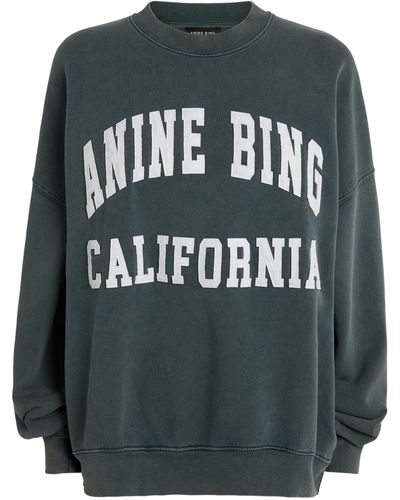 Anine Bing Dark Sage Sweatshirt - Black
