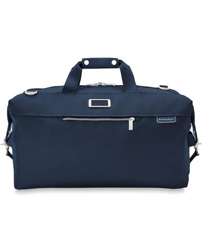 Briggs & Riley Carry-on Baseline Weekender Duffle Bag - Blue