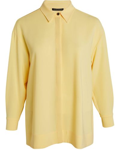Marina Rinaldi Long-sleeve Shirt - Yellow