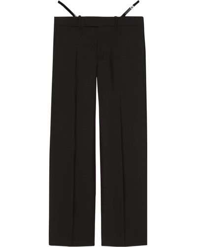 Gucci G-string Tailored Trousers - Black