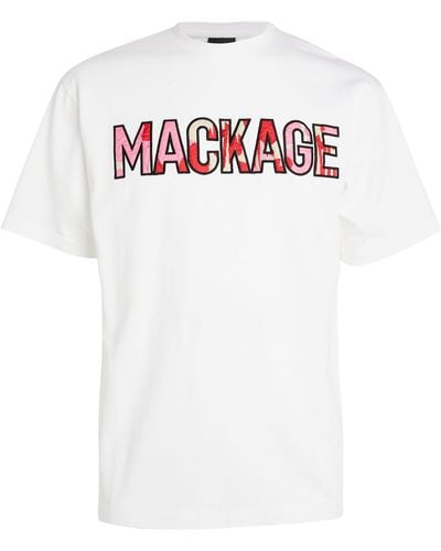 Mackage Logo Print T-shirt - White