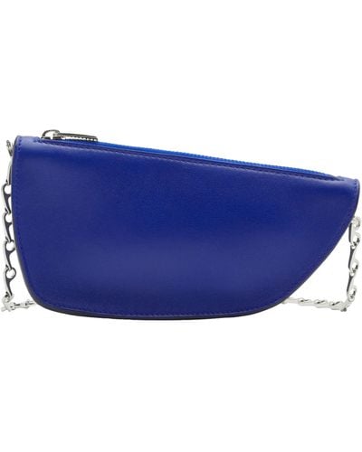 Burberry Micro Shield Sling Bag - Blue