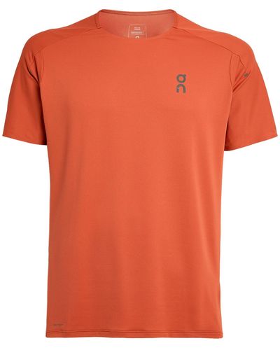 On Shoes Performance-t T-shirt - Orange
