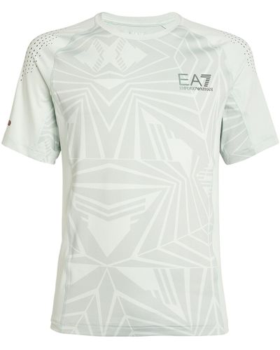 EA7 Slim-fit T-shirt - White