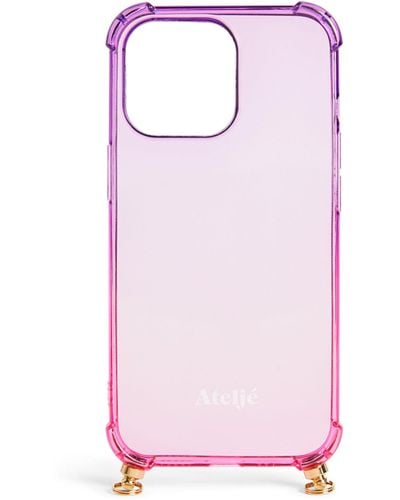 Atelje71 Recycled Mystique Iphone 14 Pro Max Case - Pink