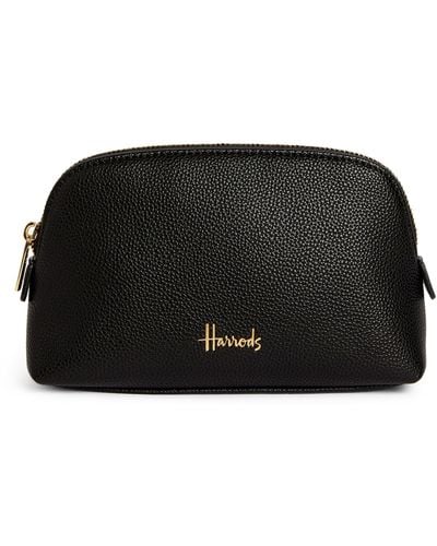 Harrods Oxford Cosmetic Bag - Black