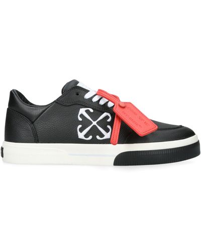Off-White c/o Virgil Abloh Leather New Vulcanized Low-top Trainers - Multicolour