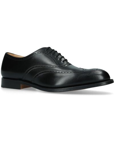 Church's Berlin Punched Oxford Shoes - Black
