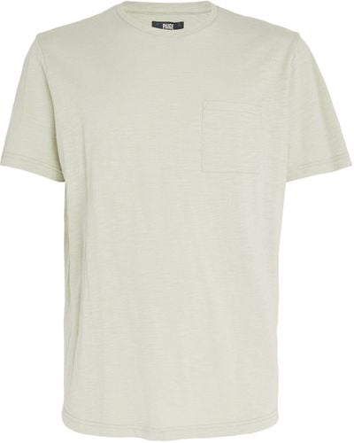 PAIGE Cotton Kenneth T-shirt - White