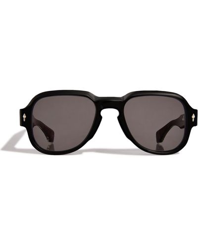 Jacques Marie Mage Red Cloud Sunglasses - Black