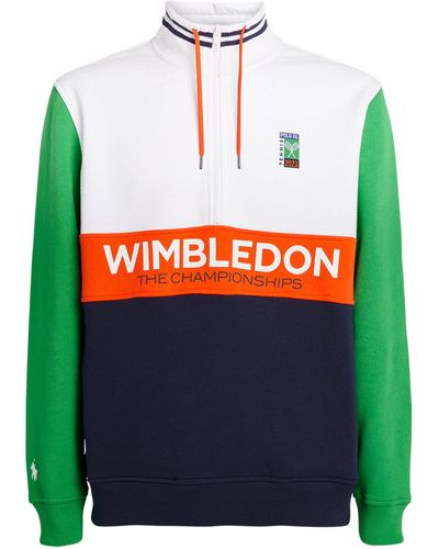 RLX Ralph Lauren X Wimbledon Half-zip Sweatshirt - Multicolour