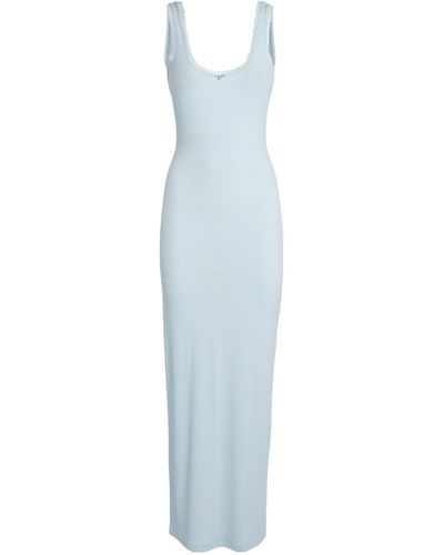 Skims Soft Lounge Maxi Dress - Blue