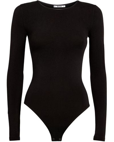 Wolford Cotton-blend Berlin Bodysuit - Black