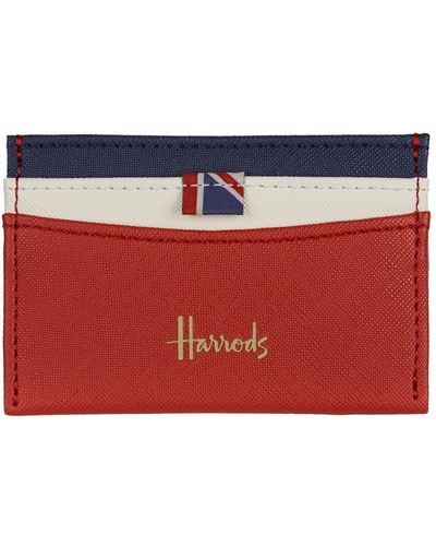 Harrods Union Jack Cardholder - Blue
