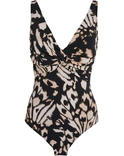 Gottex Printed Swimsuit - Black