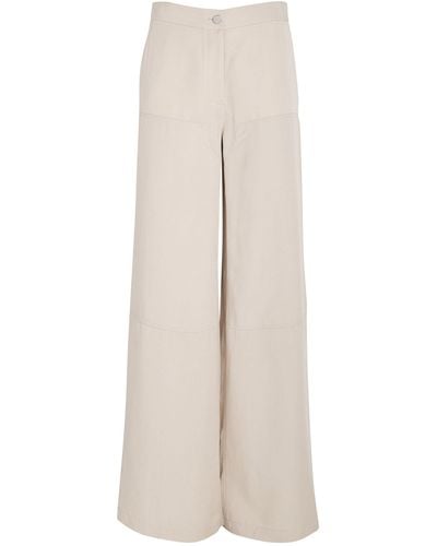 Theory Carpenter Cargo Trousers - Natural