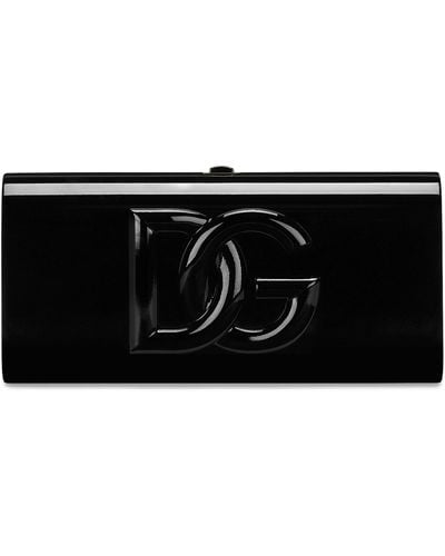 Dolce & Gabbana Dg Logo Clutch Bag - Black