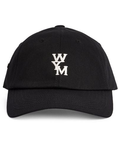 WOOYOUNGMI Embroidered Logo Cap - Black
