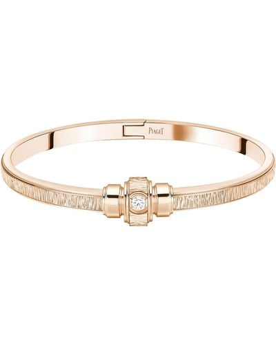 Piaget Rose Gold And Diamond Possession Bracelet - Natural