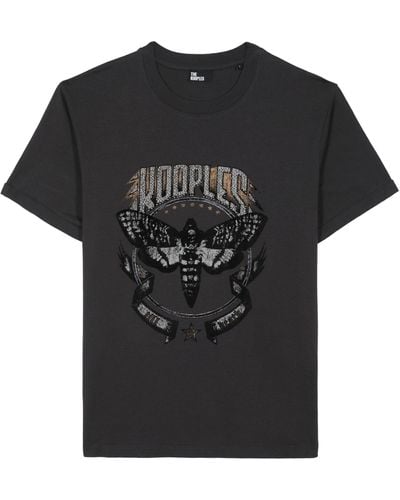 The Kooples Printed T-shirt - Black