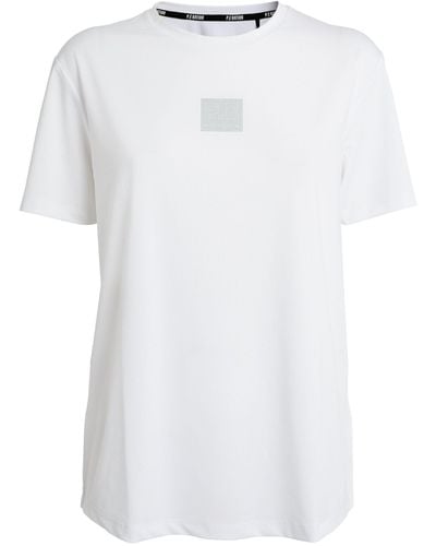 P.E Nation Airform Crossover Logo T-shirt - White
