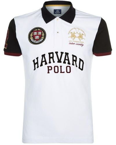 La Martina Harvard Polo Shirt - White