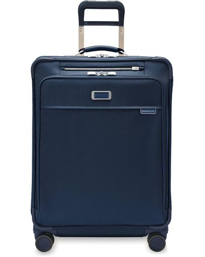 Briggs & Riley Medium Check-in Baseline Expandable Spinner Suitcase (66cm) - Blue