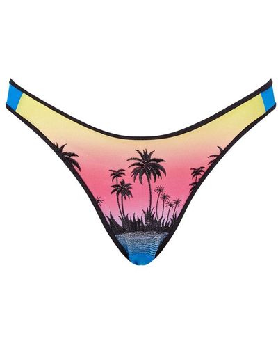 Agent Provocateur Cassidy Bikini Bottoms - Multicolour