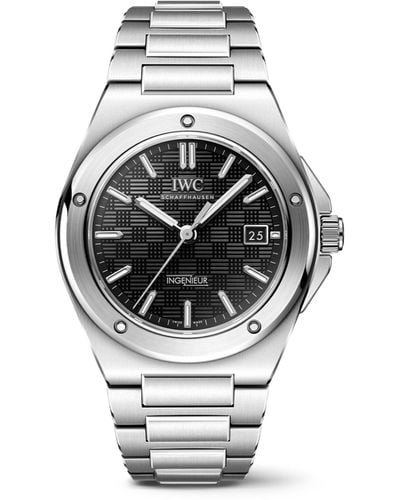 IWC Schaffhausen Stainless Steel Ingenieur Watch 40mm - Metallic