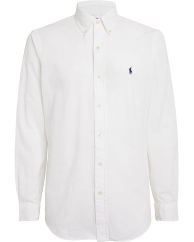 Polo Ralph Lauren Custom-fit Oxford Shirt - White