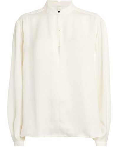 Rag & Bone Long-sleeve Rosie Blouse - White