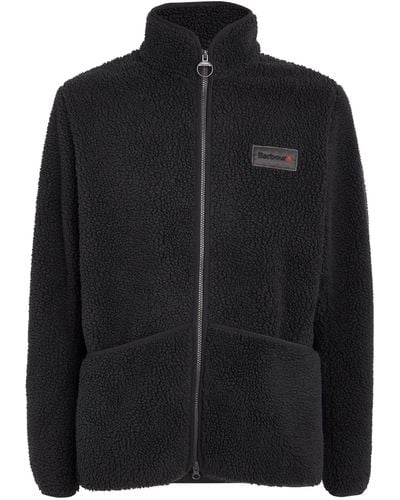 Barbour Fleece Dale Zip-up Sweatshirt - Black