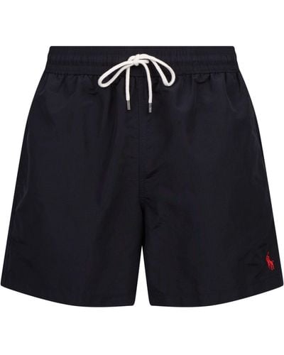 Polo Ralph Lauren Traveler Swim Shorts - Black