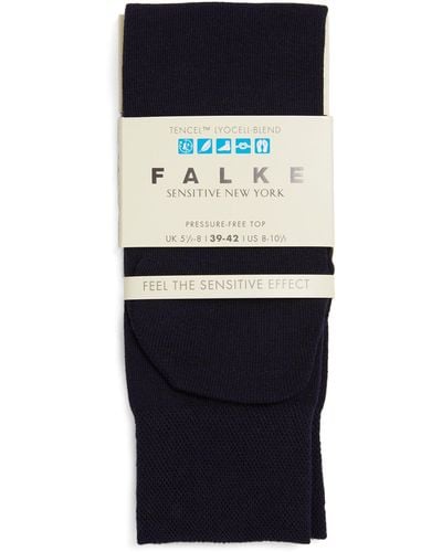 FALKE Sensitive New York Socks - Blue