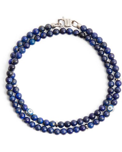 Tateossian Lapis Lazuli Evil Eye Bracelet - Blue