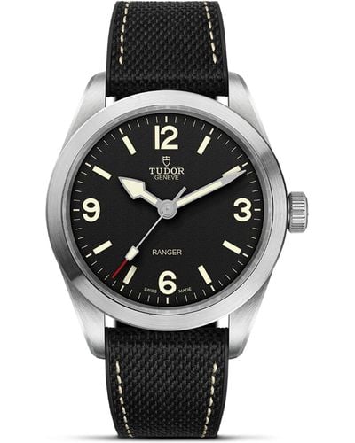 Tudor Ranger Stainless Steel Watch 39mm - Black