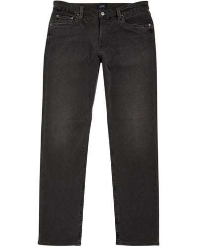 Citizens of Humanity French Terry Tapered Adler Jeans - Black