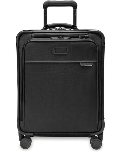 Briggs & Riley Carry-on Baseline Global Spinner Suitcase (53.5cm) - Black