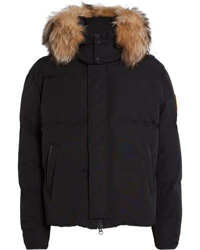 ARCTIC ARMY Down Puffer Jacket - Black