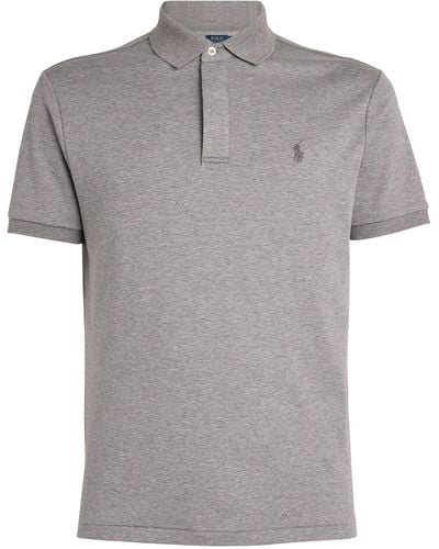 Polo Ralph Lauren Covered-placket Polo Shirt - Grey