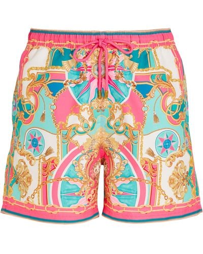 Camilla Printed Swim Shorts - Multicolor