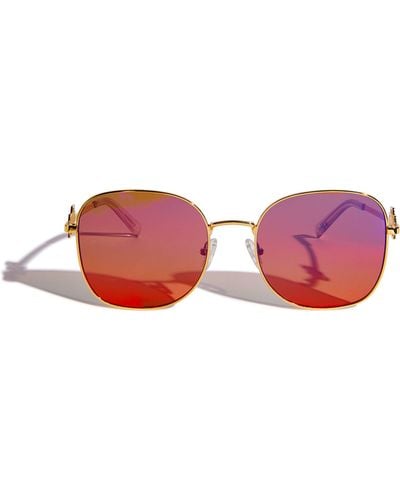 Le Specs Metamorphosis Sunglasses - Pink