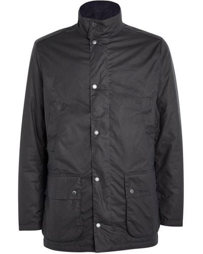 Barbour Waxed Bedale Jacket - Black