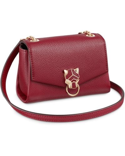 Cartier Panthère Micro Chain Bag - Red